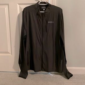 Men’s Nobull 4 Way Stretch Woven Jacket - Graphite - XL